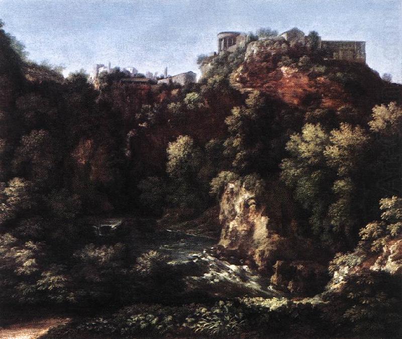 DUGHET, Gaspard View of Tivoli df11g china oil painting image